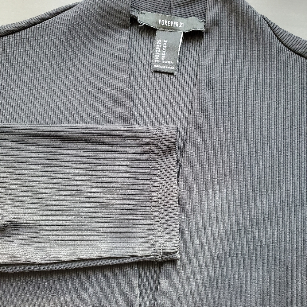 F21 Ribbed Bodysuit - Picture 10 of 12